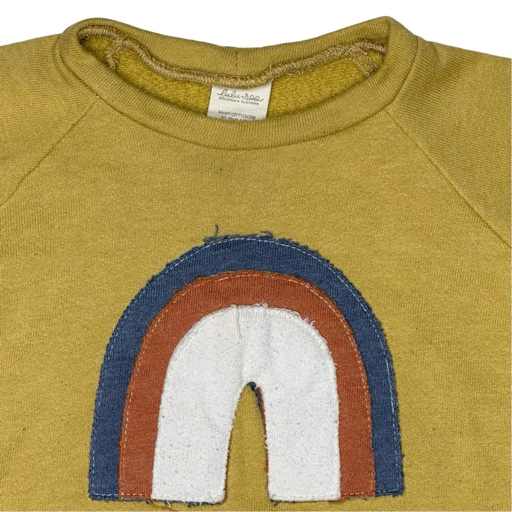 Lulu +‎ Roo (now Little Road Co.) Rainbow Sweatshirt